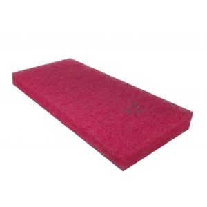 SPR-081 PAD RĘCZNY PROSTOKĄTNY 11x25CM CZERWONY