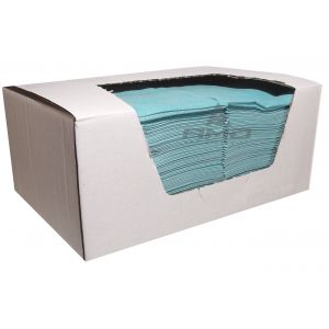 SCI-035 ŚCIERECZKI UNI MAX 30x40 CM ZIELONE BOX 100 SZT