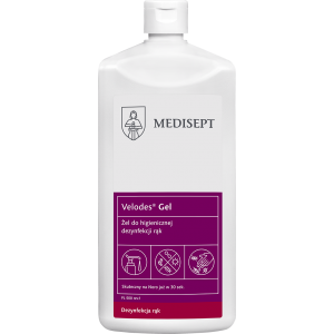 DEZ-028 VELODES GEL 500ML ŻEL DO DEZYNFEKCJI