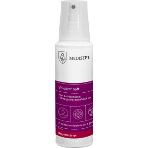 DEZ-015 VELODES SOFT 250ML DO DEZYNFEKCJI RĄK