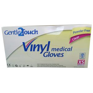 REK-053 RĘKAWICE GENTLETouch WINYLOWE BEZPUDR 100SZT. XS