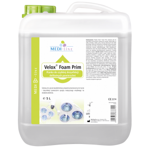 DEZ-011 VELOX FOAM PRIM 5L DO DEZYNFEKCJI POW.